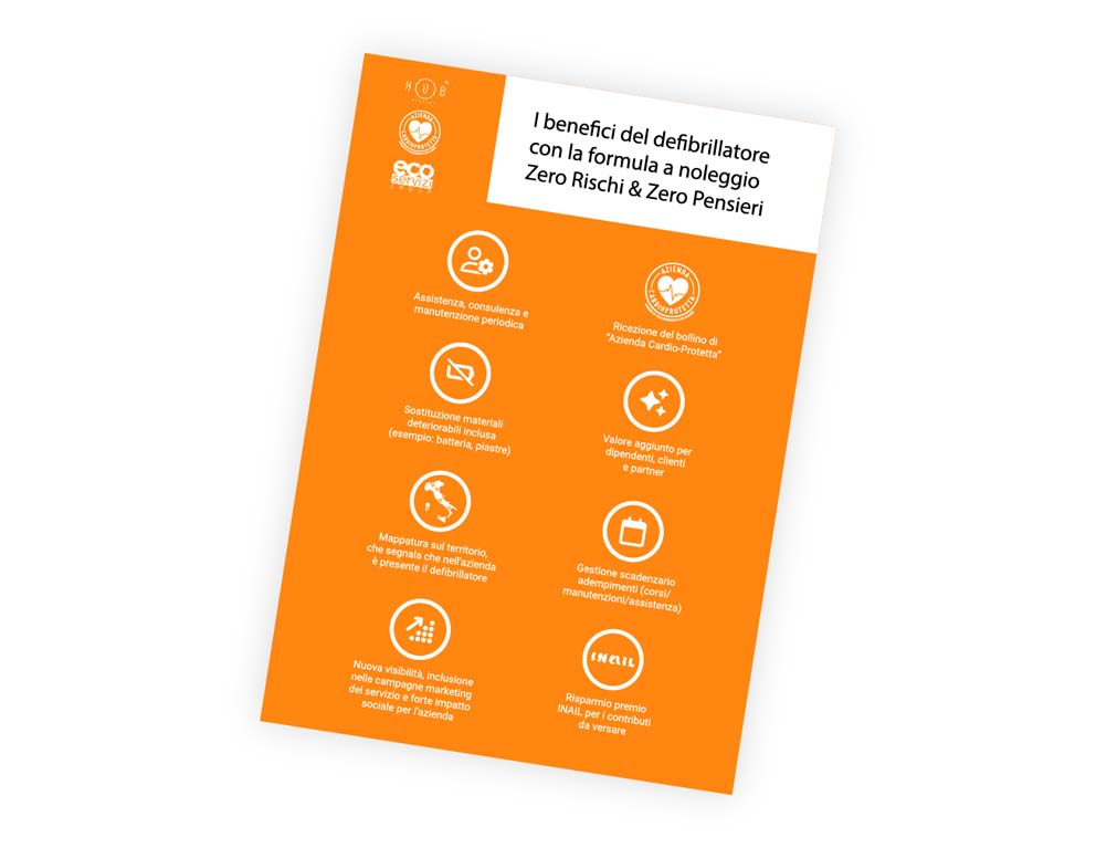 La brochure cartacea del progetto