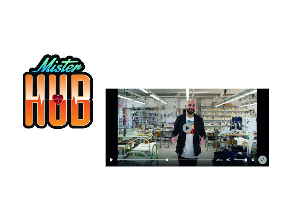 La mascotte Mister Hub