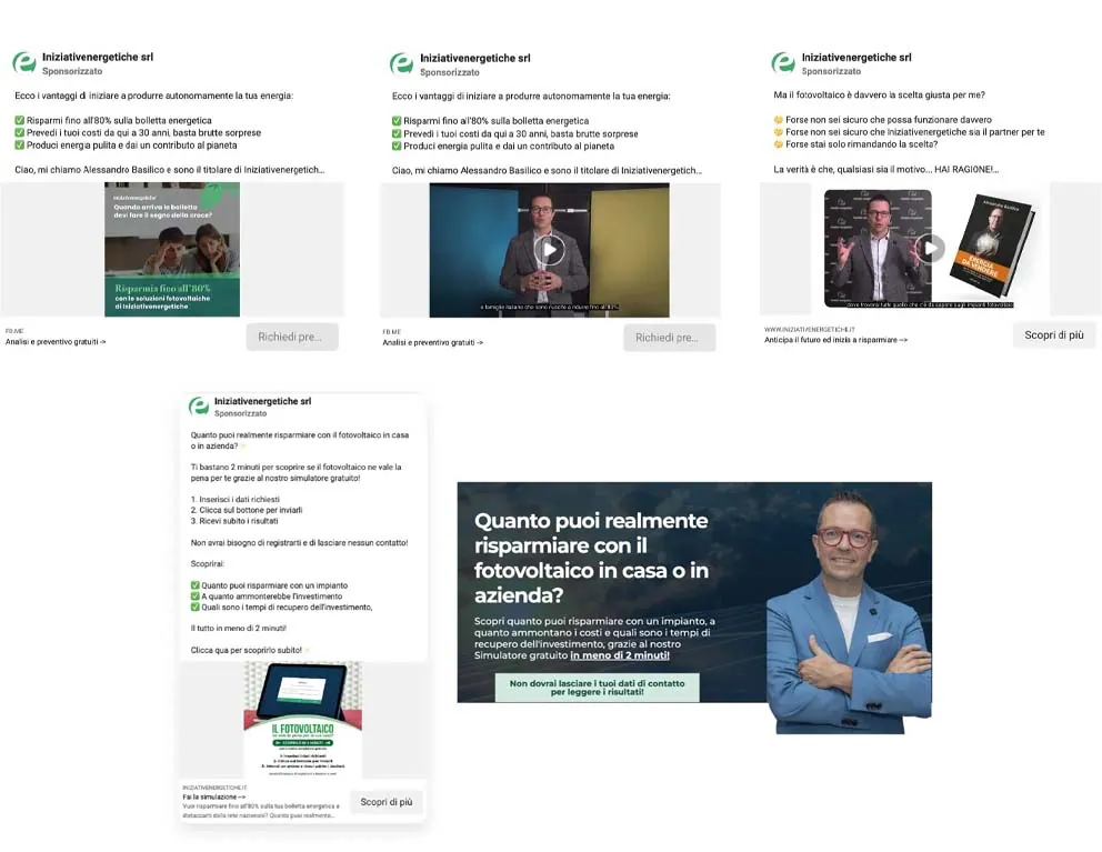 Le campagne online di Iniziativenergetiche