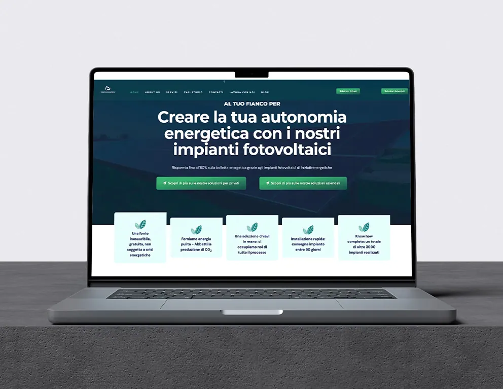 Il sito web di Iniziativenergetiche