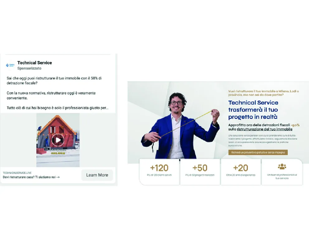 Le campagne online di Technical Service