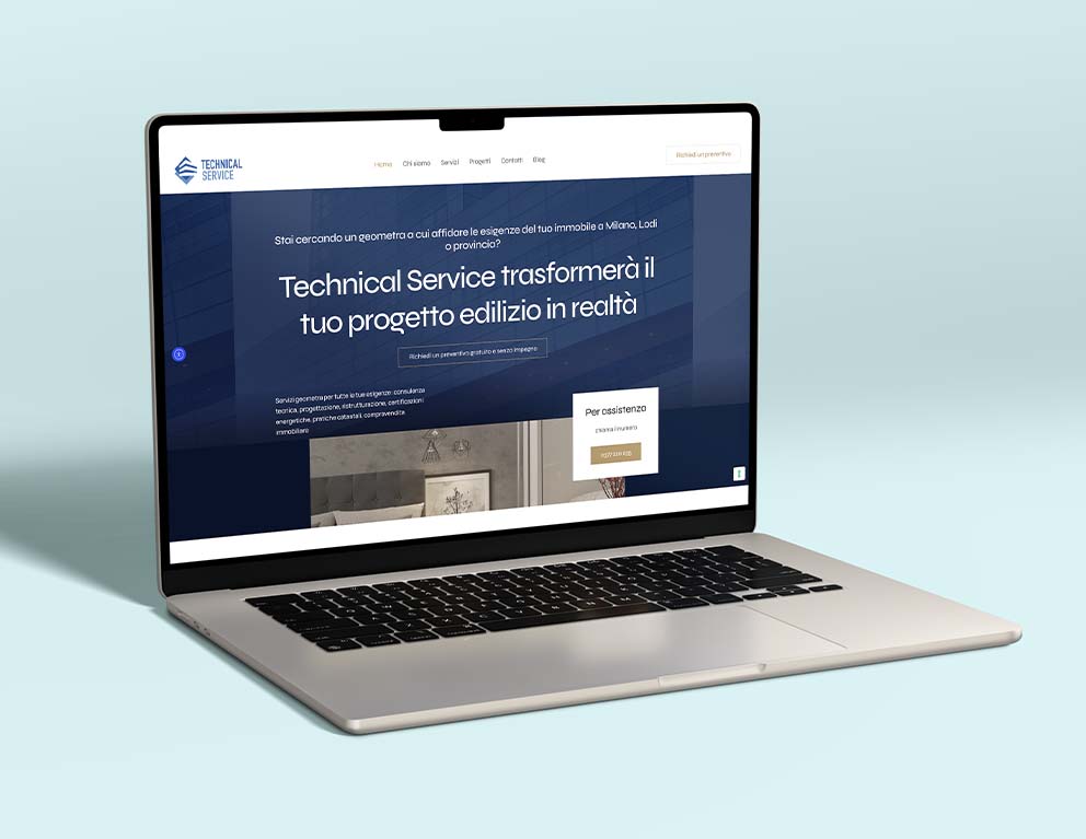 Il sito web di Technical Service